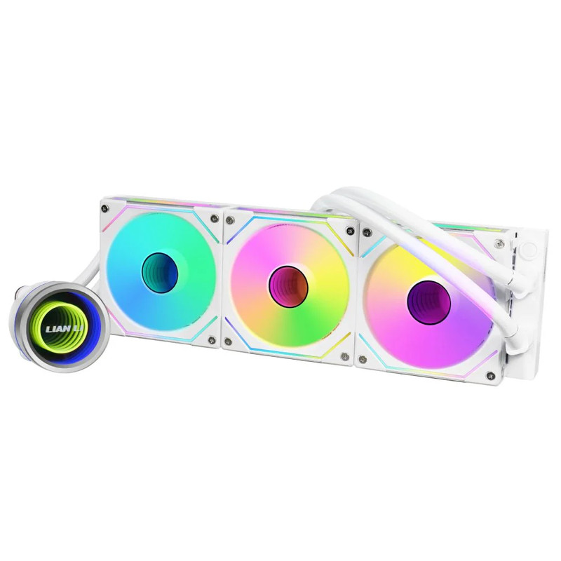 Lian li Galahad II Trinity SL-INF 360mm RGB Liquid Cooler - White - مبرد